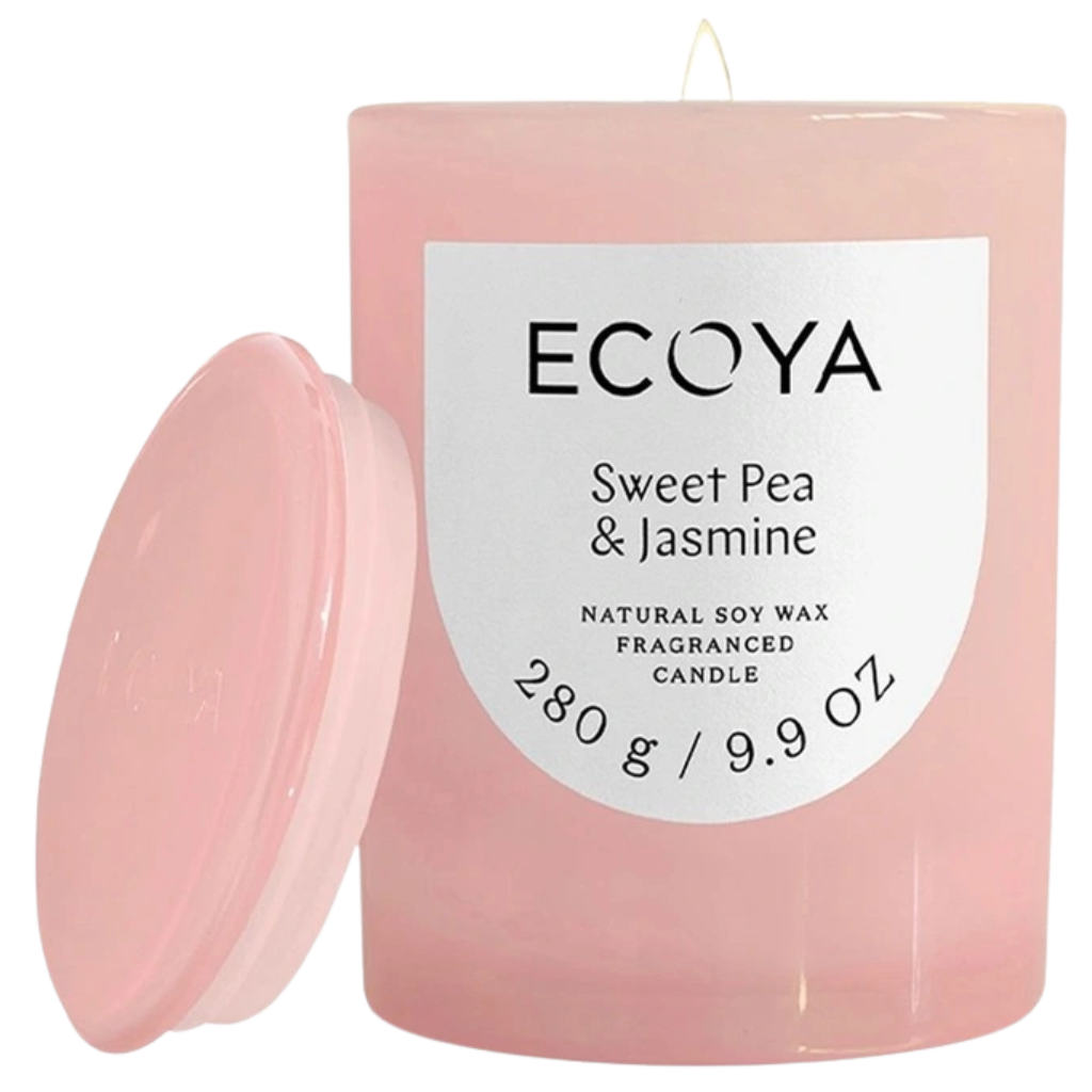ECOYA: Sweet Pea & Jasmine Metro Candle