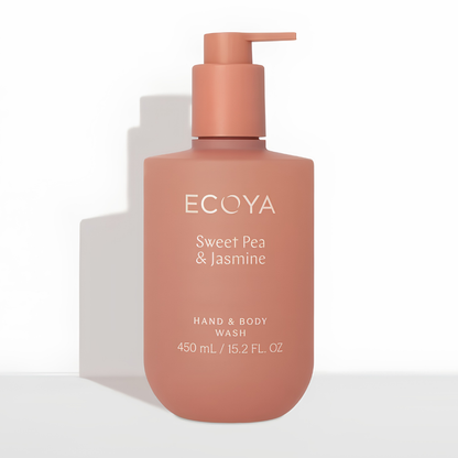 ECOYA: Sweet Pea and Jasmine Hand & Body Wash
