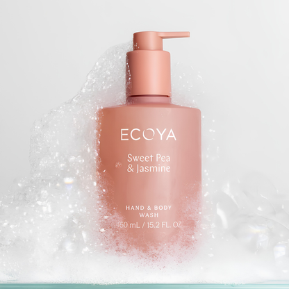 ECOYA: Sweet Pea and Jasmine Hand & Body Wash