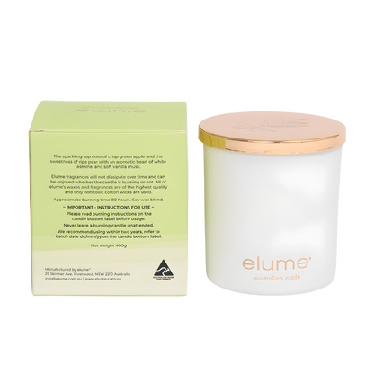 Elume: Green Apple & Pear Candle