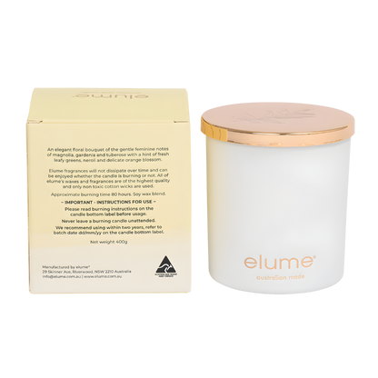 Elume: Island Gardenia & Neroli Candle