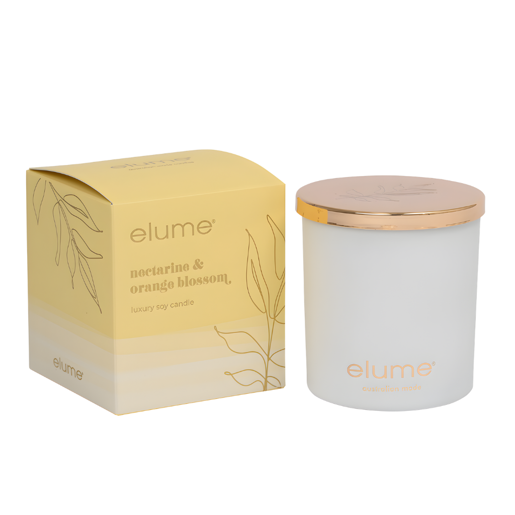 Elume: Nectarine & Orange Blossom Candle