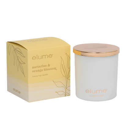 Elume: Nectarine & Orange Blossom Candle