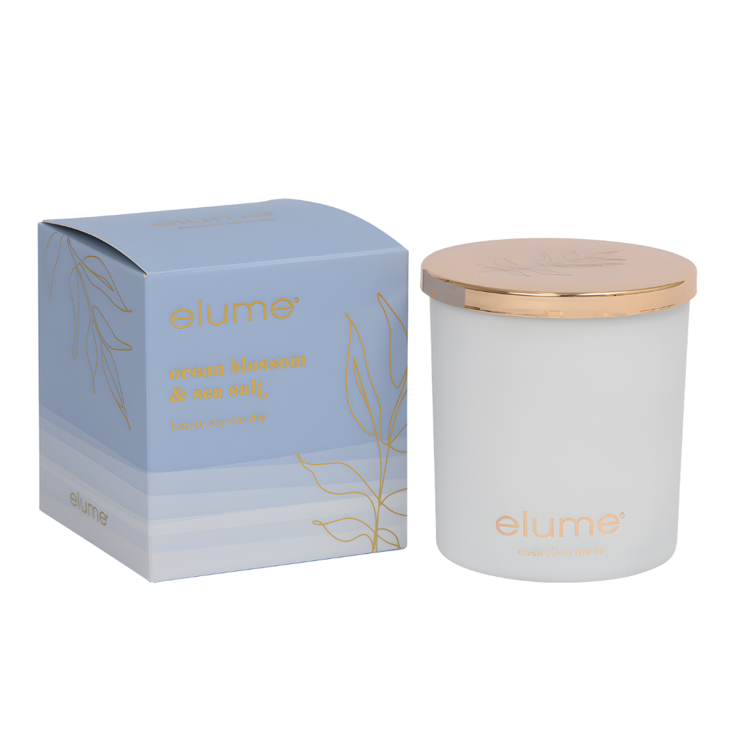 Elume: Ocean Blossom & Sea Salt Candle 