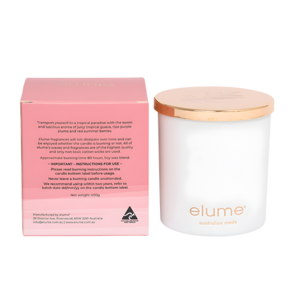 Elume: Tropical Guava & Summer Berries Candle