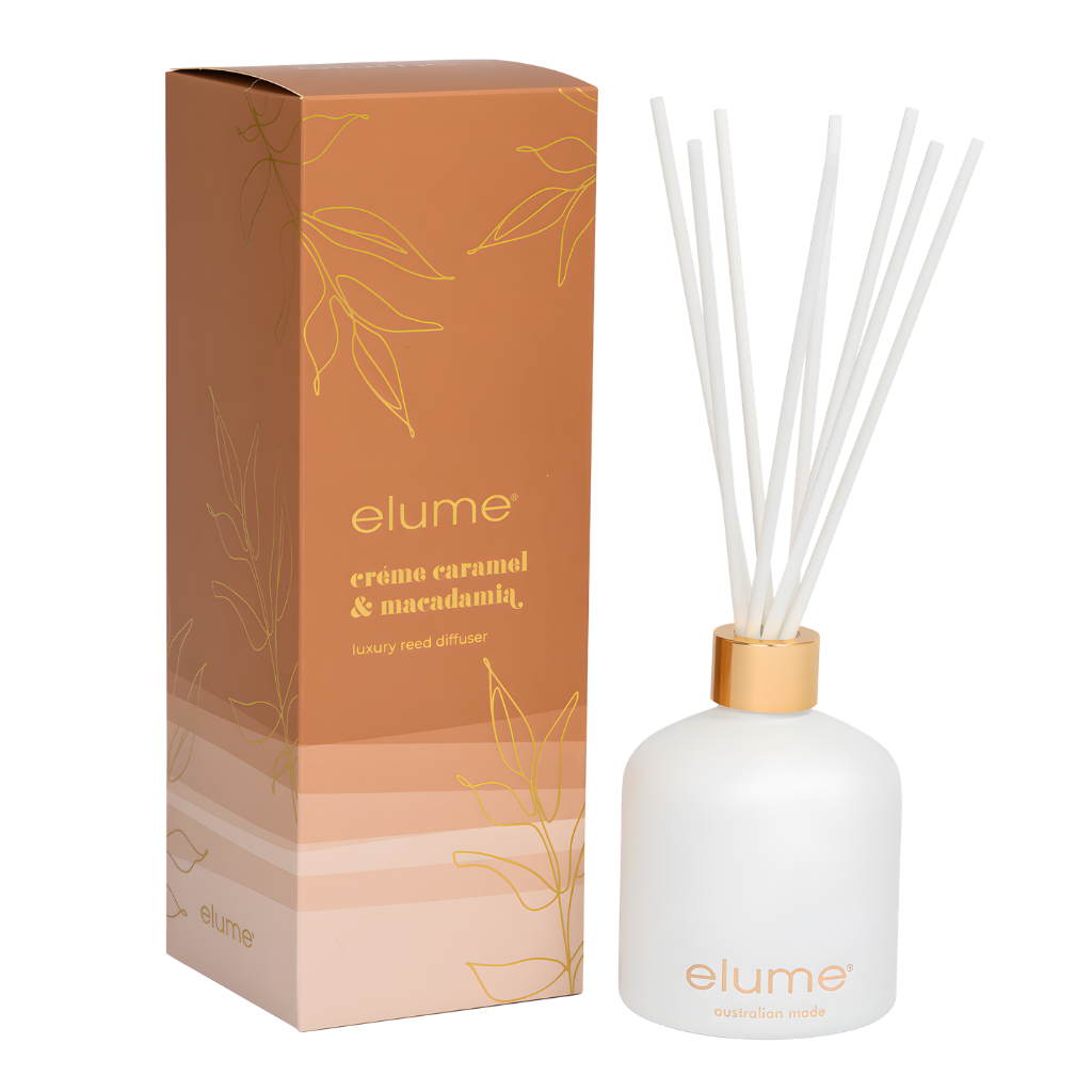 Elume: Creme Caramel & Macadamia Diffuser
