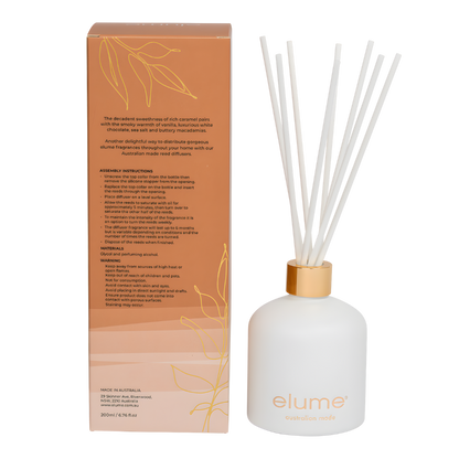 Elume: Creme Caramel & Macadamia Diffuser