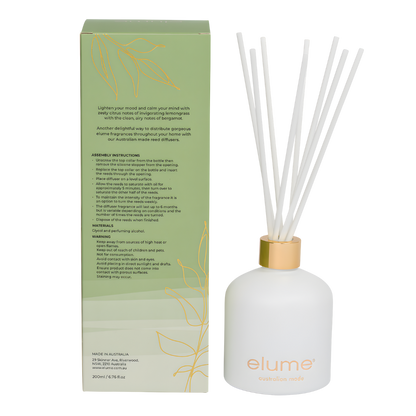 Elume: Lemongrass & Bergamot Diffuser