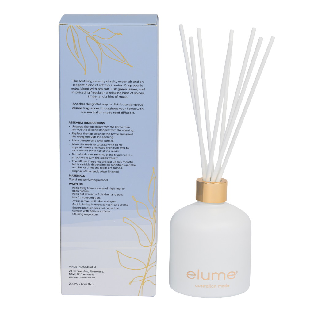 Elume: Ocean Blossom & Sea Salt Diffuser