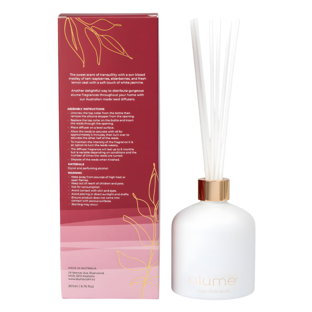 Elume: Wild Raspberry & Jasmine Diffuser
