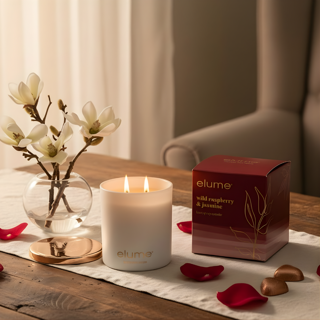 Elume: Wild Raspberry & Jasmine Candle
