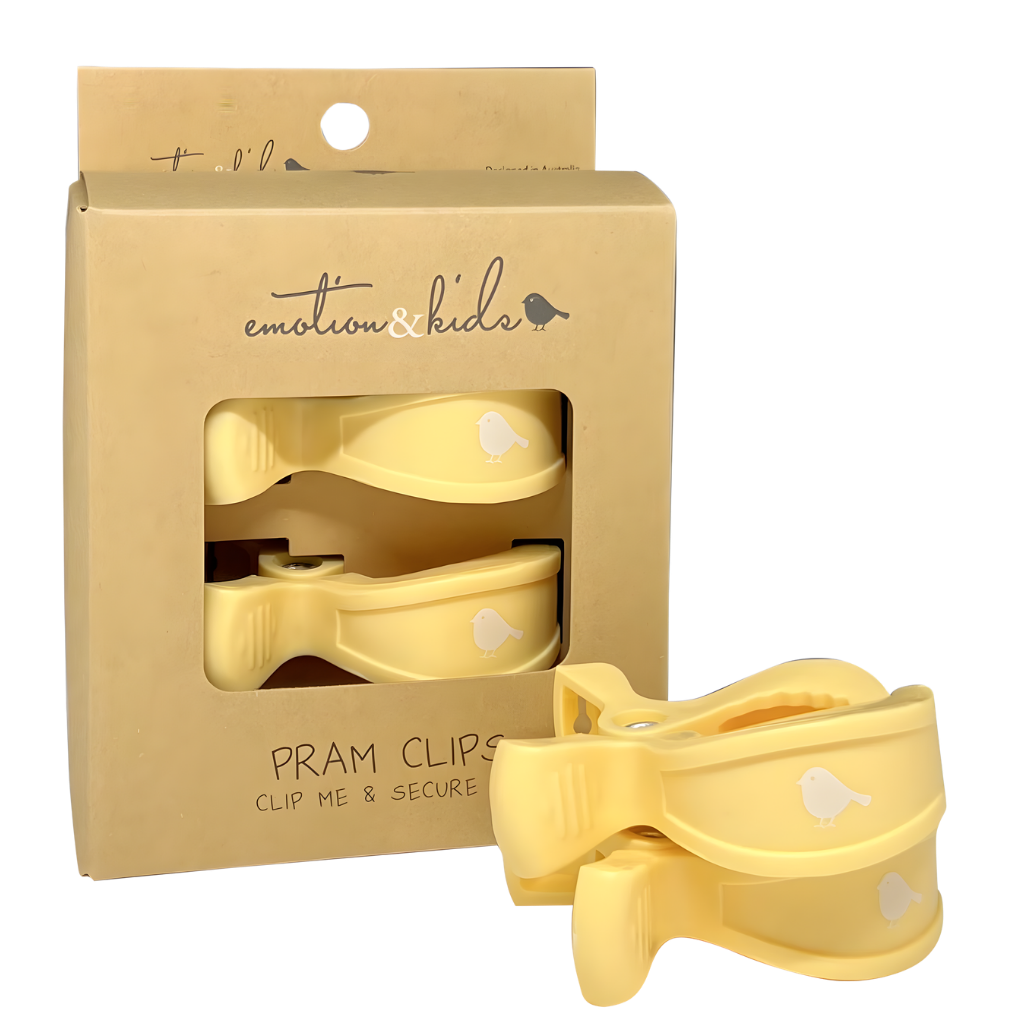 Buttermilk Pram Clip (2pk)