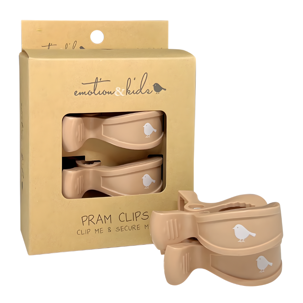 Iced Coffee Pram Clip (2pk)