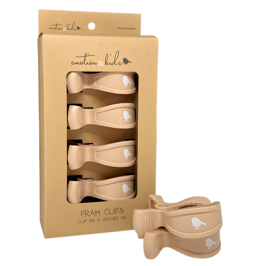 Iced Coffee Pram Clip (4pk)