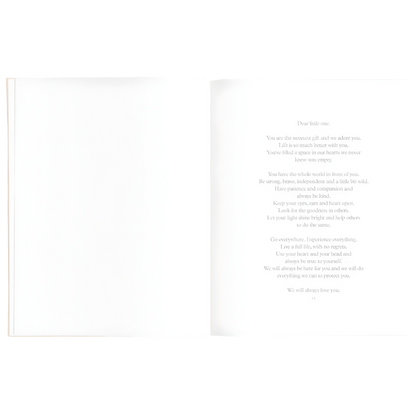 Fox & Fallow Buttermilk Baby Journal 