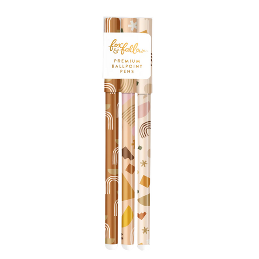 Fox & Fallow Boho Ballpoint Pen Pack