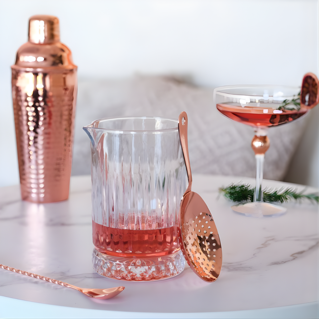 Copper Mixology Set