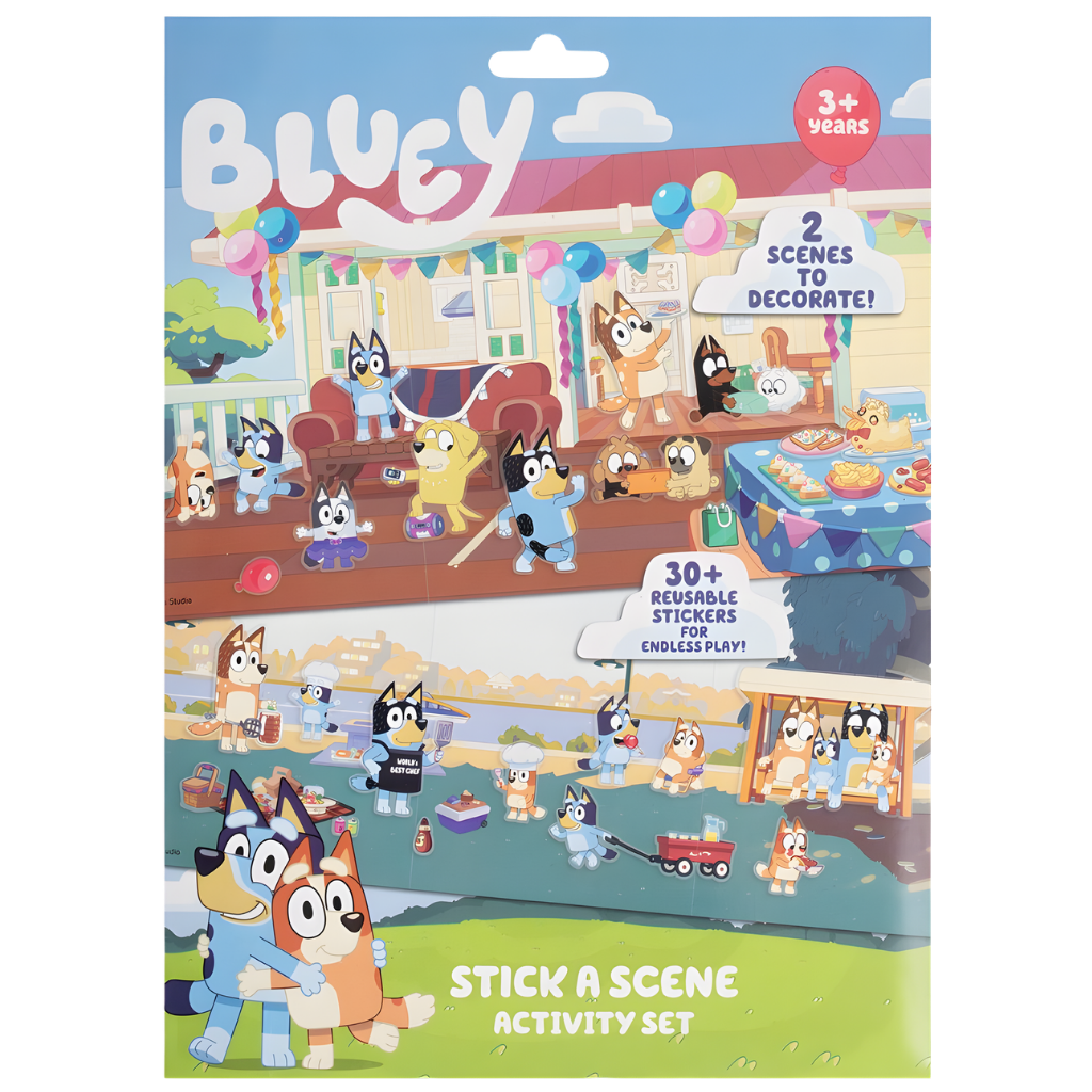 Bluey Stick a Scene