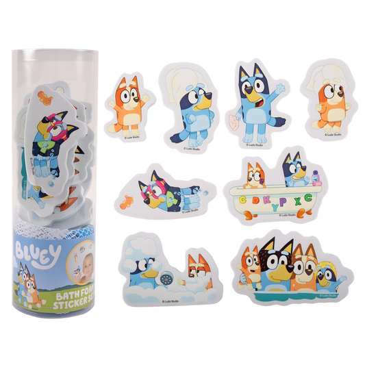 Bluey Foam Bath Stickers 