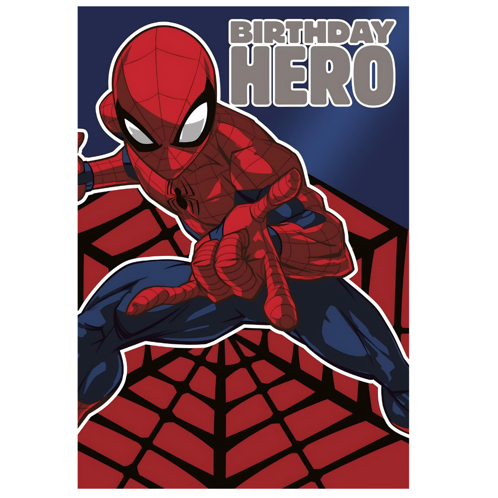Spiderman Birthday Hero