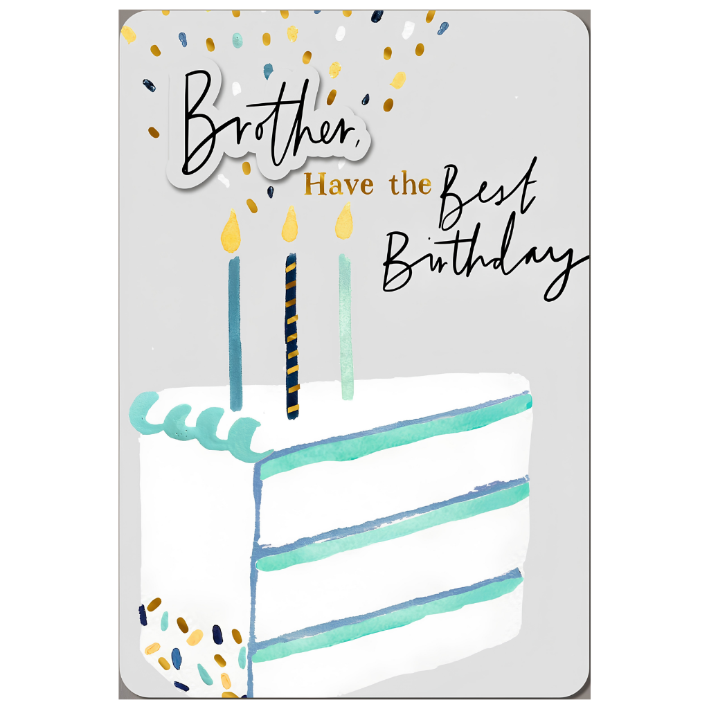 Brother, Best Birthday