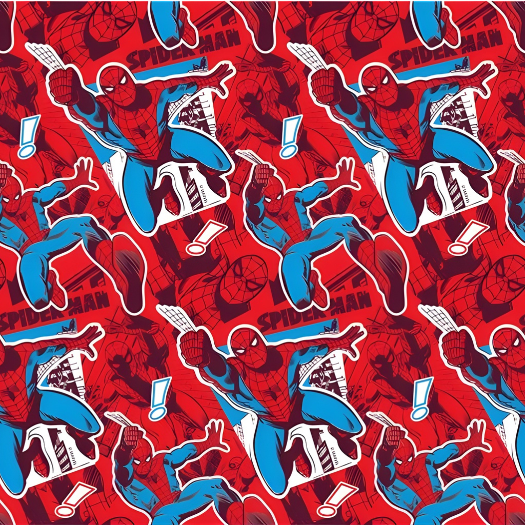 Roll Wrap - Spiderman (3m)