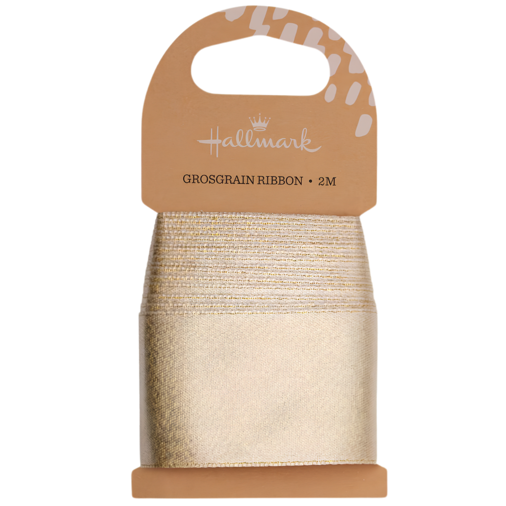 Fabric Ribbon - Gold (2m)