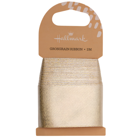 Fabric Ribbon - Gold (2m)