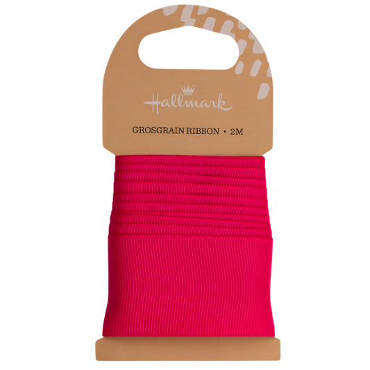 Fabric Ribbon - Hot Pink (2m)