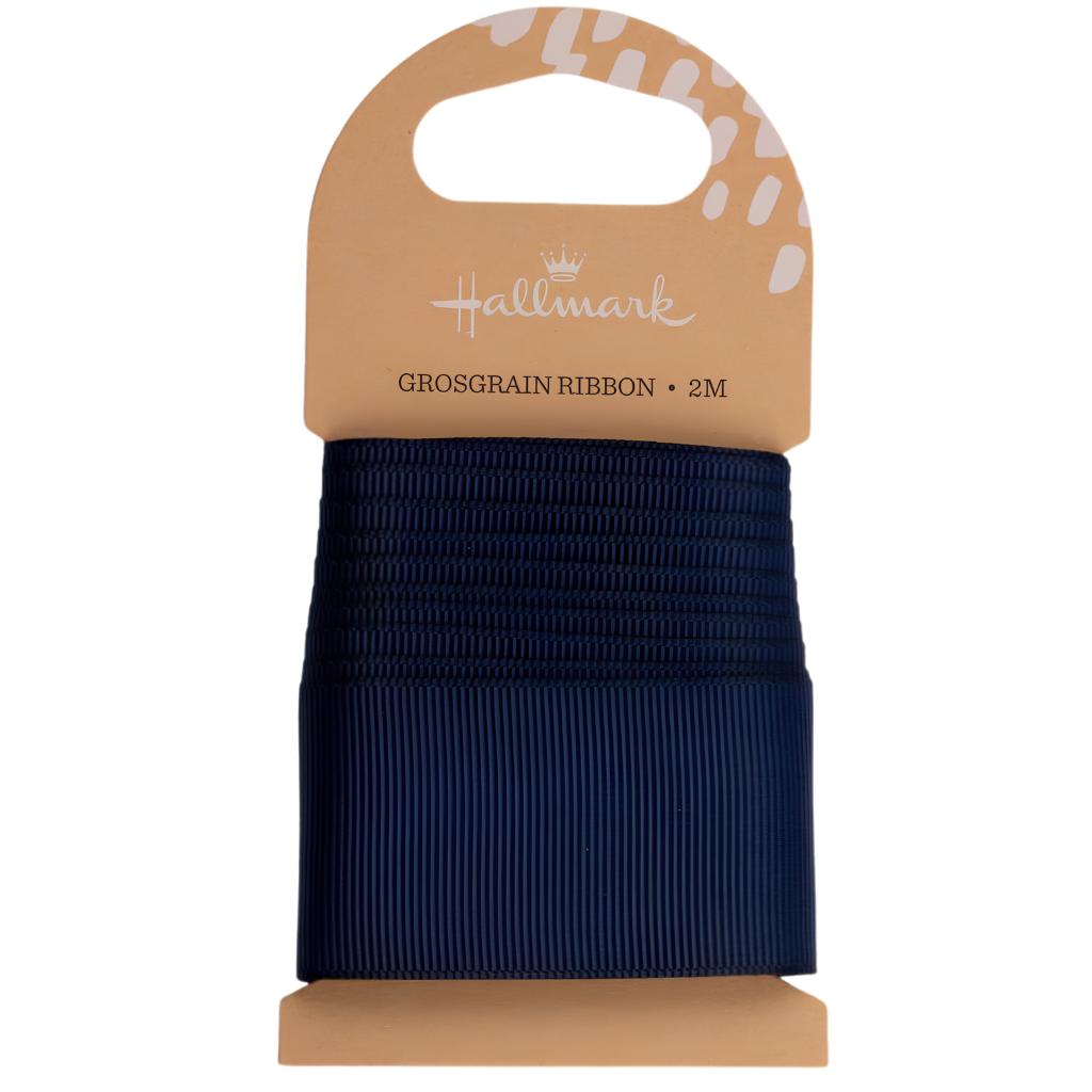 Fabric Ribbon - Navy (2m) 