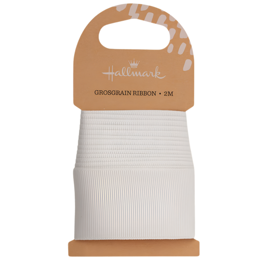 Fabric Ribbon - White (2m) 