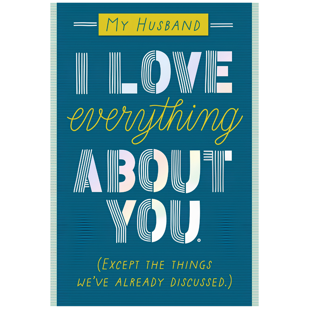 Husband, Cheeky Anniversary