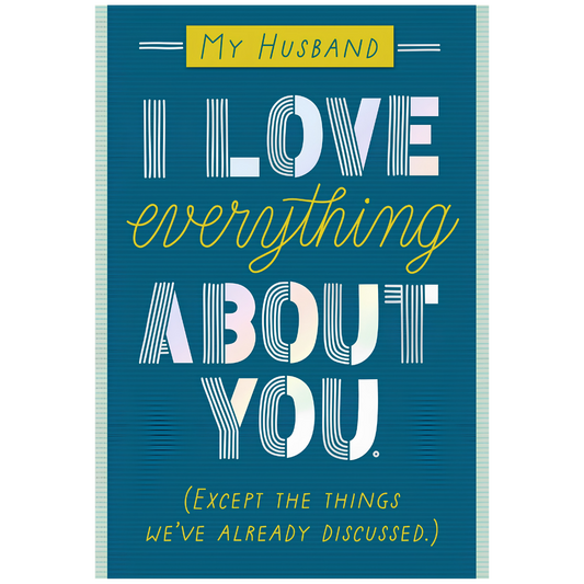 Husband, Cheeky Anniversary