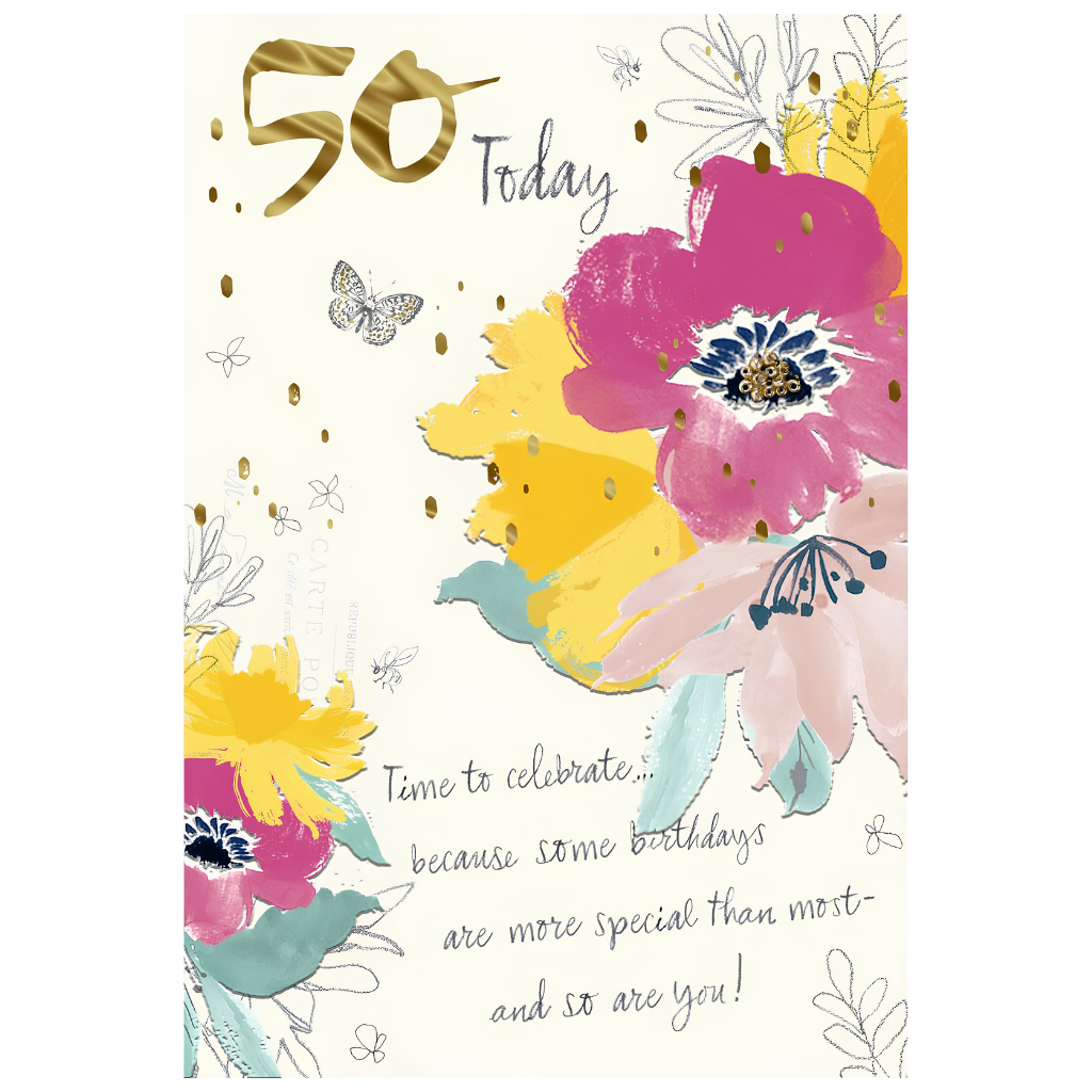 50 Today, Time To Celebrate