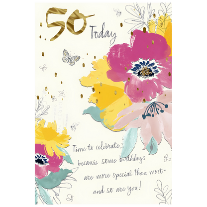 50 Today, Time To Celebrate