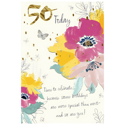 50 Today, Time To Celebrate