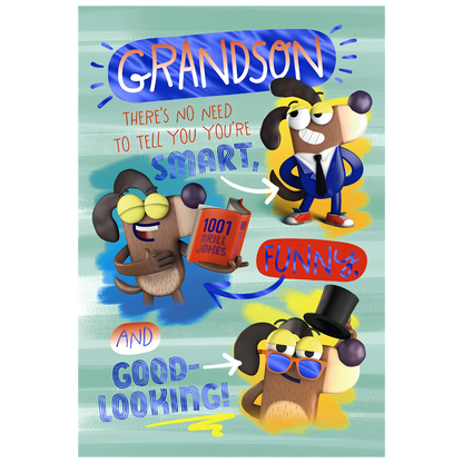 Grandson, Smart, Funny and Good-Looking