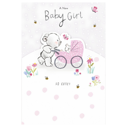 A New Baby Girl, So Cute!