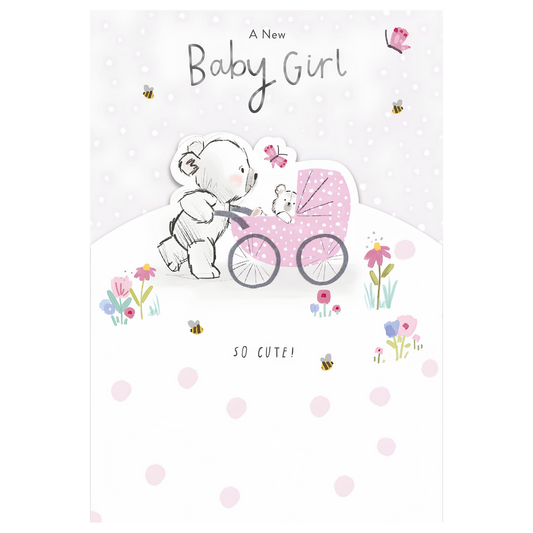 A New Baby Girl, So Cute!