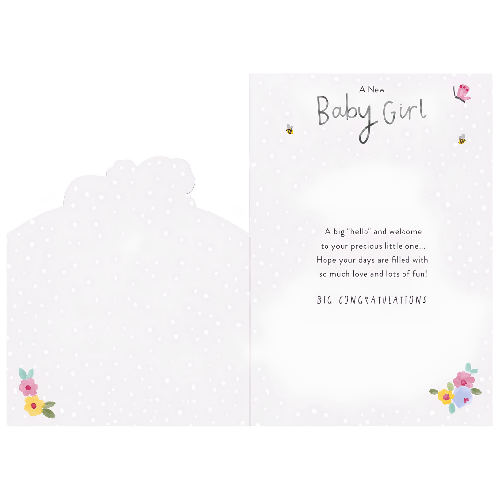 A New Baby Girl, So Cute!