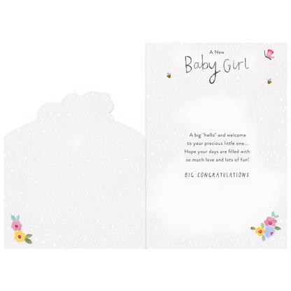A New Baby Girl, So Cute!