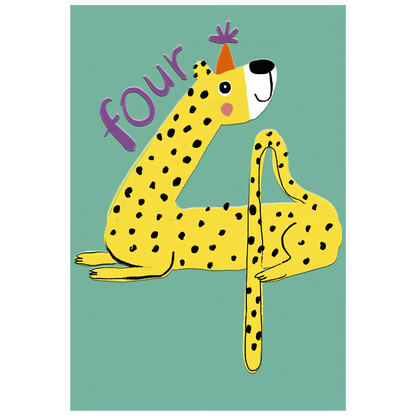 Birthday Cheetah