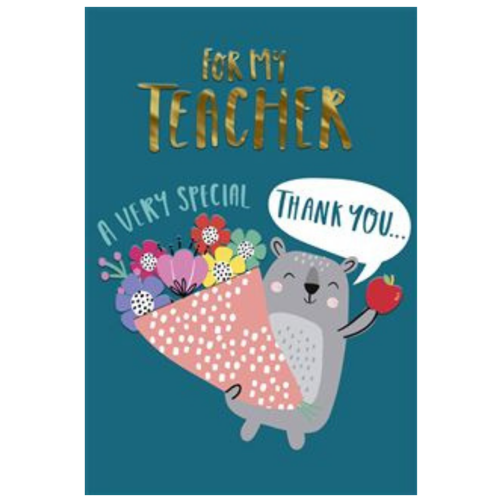 For My Teacher