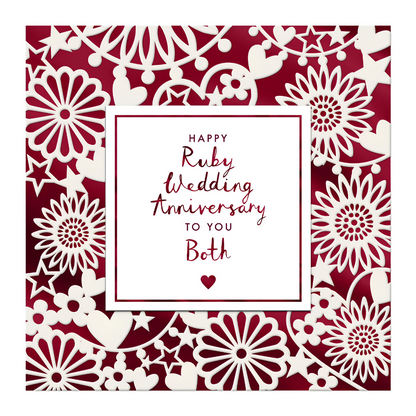 Ruby Wedding Anniversary