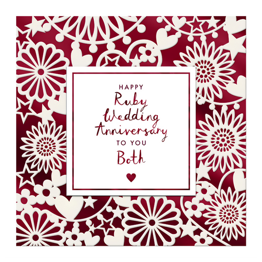 Ruby Wedding Anniversary
