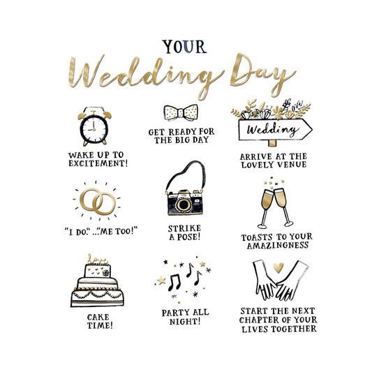 On Your Wedding Day, The List