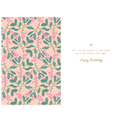 Best Mum Ever - With Removable Keepsake