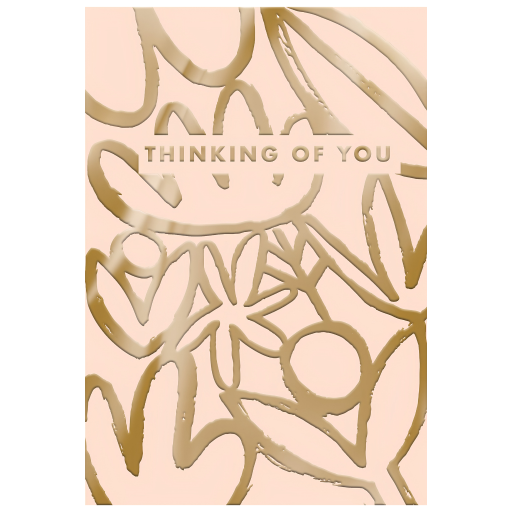 Thinking Of You Golden Florals