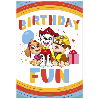 Paw Patrol Birthday Fun