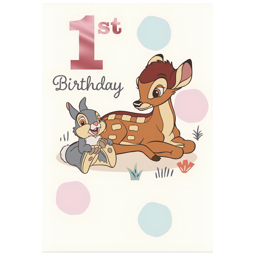 Bambi & Thumper 1st Birthday